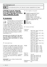 Предварительный просмотр 6 страницы Crivit 385215 2107 Operation And Safety Notes