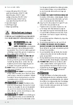 Предварительный просмотр 14 страницы Crivit 385215 2107 Operation And Safety Notes