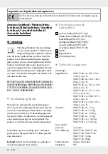 Предварительный просмотр 28 страницы Crivit 385215 2107 Operation And Safety Notes