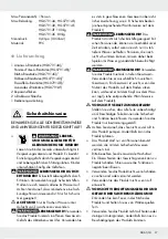 Предварительный просмотр 37 страницы Crivit 385215 2107 Operation And Safety Notes