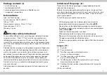 Preview for 4 page of Crivit 73018 Instruction Manual