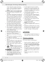 Preview for 23 page of Crivit 93268 Assembly, Operating And Safety Instructions