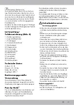 Preview for 15 page of Crivit 93713 Manual