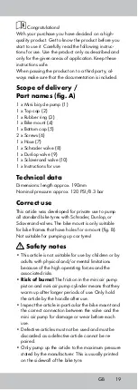 Preview for 19 page of Crivit 94826 Instructions For Use Manual