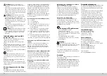 Preview for 12 page of Crivit Air-Pump 292829 Instruction Manual