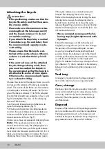 Preview for 14 page of Crivit BIKE WORKSTAND Instructions For Use Manual