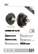 Предварительный просмотр 1 страницы Crivit DUMBBELL SET 10,3 KG Instructions Manual