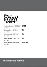 Preview for 1 page of Crivit HB-1328 Instructions For Use Manual