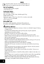 Preview for 4 page of Crivit HB-1328 Instructions For Use Manual