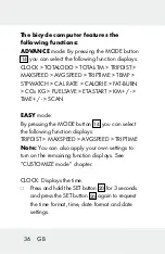 Preview for 36 page of Crivit HG00734A Operation And Safety Notes