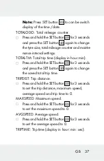 Preview for 37 page of Crivit HG00734A Operation And Safety Notes