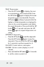 Preview for 38 page of Crivit HG00734A Operation And Safety Notes