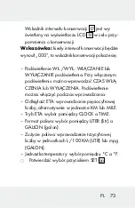 Preview for 73 page of Crivit HG00734A Operation And Safety Notes