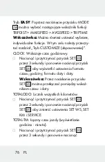 Preview for 76 page of Crivit HG00734A Operation And Safety Notes