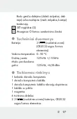 Preview for 97 page of Crivit HG00734A Operation And Safety Notes