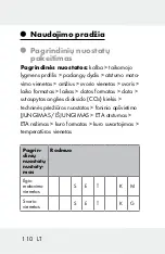 Preview for 110 page of Crivit HG00734A Operation And Safety Notes