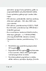 Preview for 114 page of Crivit HG00734A Operation And Safety Notes