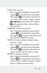 Preview for 117 page of Crivit HG00734A Operation And Safety Notes