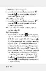 Preview for 118 page of Crivit HG00734A Operation And Safety Notes