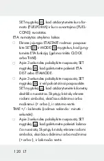 Preview for 120 page of Crivit HG00734A Operation And Safety Notes