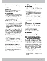 Preview for 15 page of Crivit IAN 103909 Instructions For Use Manual