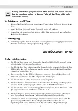 Preview for 7 page of Crivit SP-09 Owner'S Manual