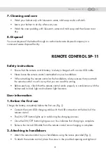 Preview for 8 page of Crivit SP-106 Owner'S Manual