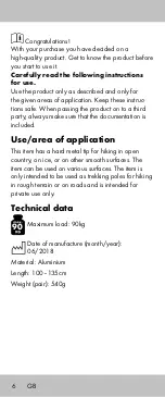 Preview for 6 page of Crivit TS-5213 Instructions For Use Manual