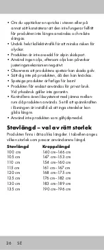 Preview for 26 page of Crivit TS-5213 Instructions For Use Manual