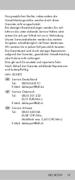 Preview for 15 page of Crivit TS-5711 Instructions For Use Manual