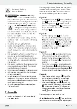 Preview for 9 page of Crivit Z29550 Assembly And Safety Advice