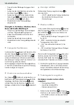 Preview for 54 page of Crivit Z29550 Assembly And Safety Advice