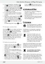 Preview for 55 page of Crivit Z29550 Assembly And Safety Advice