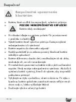 Предварительный просмотр 130 страницы Crivit Z30341 Operation And Safety Notes