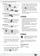 Preview for 6 page of Crivit Z30696 Assembly And Safety Advice