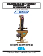 Предварительный просмотр 1 страницы CRL 2200RP Operating Instructions Manual