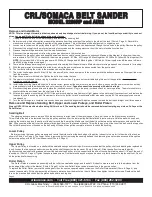 Preview for 4 page of CRL 2200RP Operating Instructions Manual