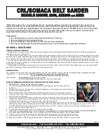 Preview for 3 page of CRL 2300RP Operating Instructions Manual