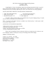 CRL AMZ1 Operating Instructions Manual предпросмотр