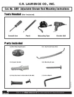 Preview for 1 page of CRL ASR1 Mounting Instructions