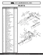 Preview for 6 page of CRL LD118 Set Up And Operating Instructions Manual