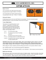 Предварительный просмотр 8 страницы CRL LD147 Instruction Manual