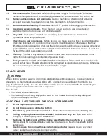 Preview for 3 page of CRL LD823 Manual