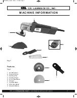 Preview for 2 page of CRL MFT1 Set Up And Operating Instructions Manual