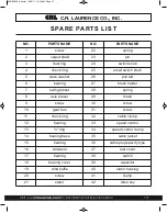 Preview for 10 page of CRL MFT1 Set Up And Operating Instructions Manual