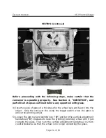 Preview for 17 page of CRL VE-1P Operation And Maintenance Manual