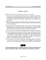 Preview for 19 page of CRL VE-1P Operation And Maintenance Manual