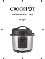 Crock-Pot CPE200 User Manual preview