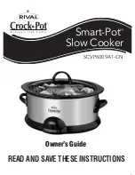 Crock-Pot Crock-Pot SCVP6009A1-CN Owner'S Manual preview