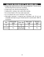 Preview for 6 page of Crock-Pot Crock-Pot SCVP6009A1-CN Owner'S Manual